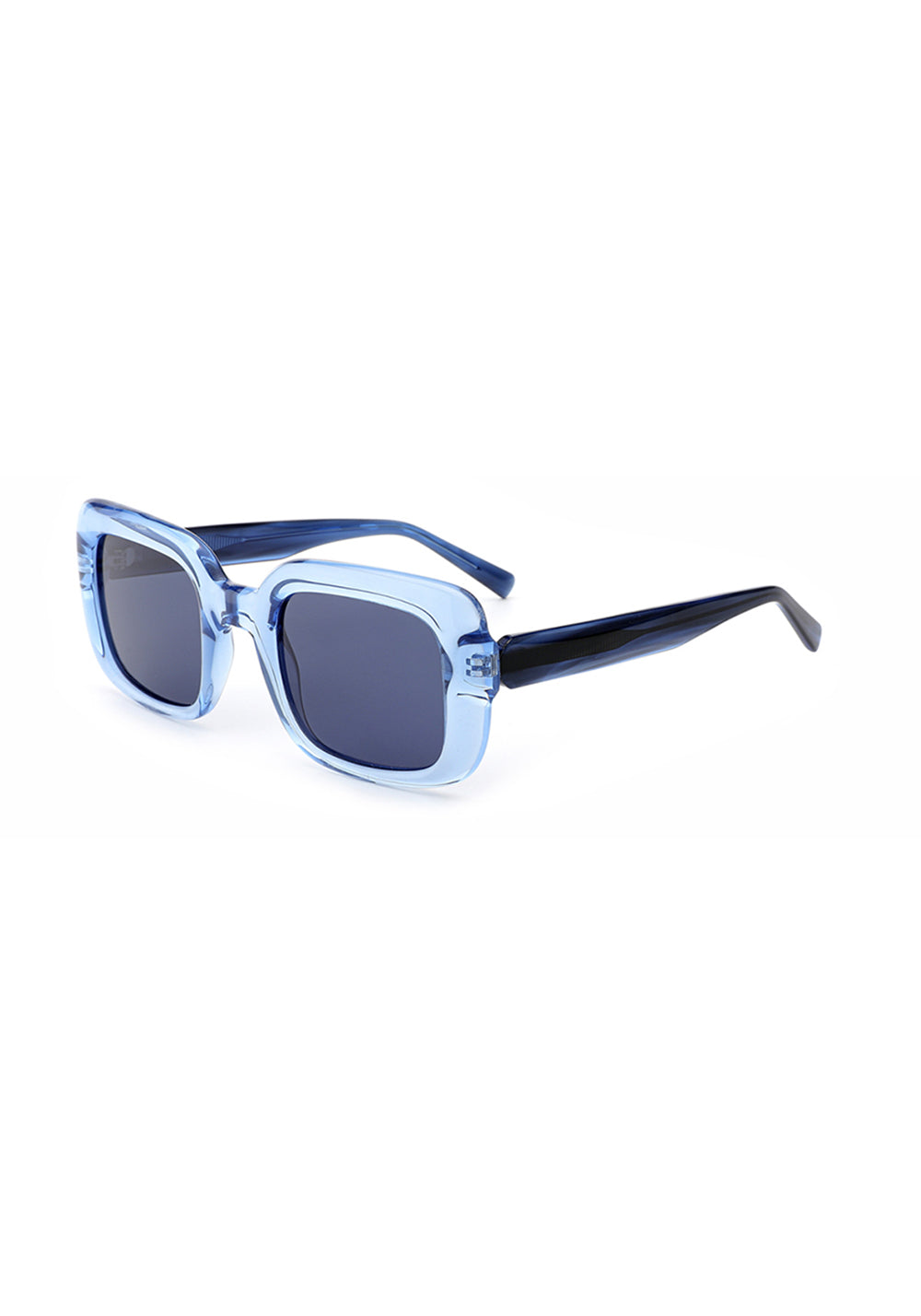 Oversized Square Full-Frame Glasses - PSYLOS 1, Oversized Square Full-Frame Glasses, glasses, LookMoney, PSYLOS 1